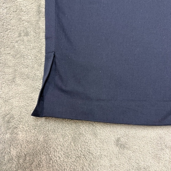 NWT Copper Key Navy Cotton Capri Pants w/ Red Cream Polka Dot Sash - Size 7 - Picture 7 of 15